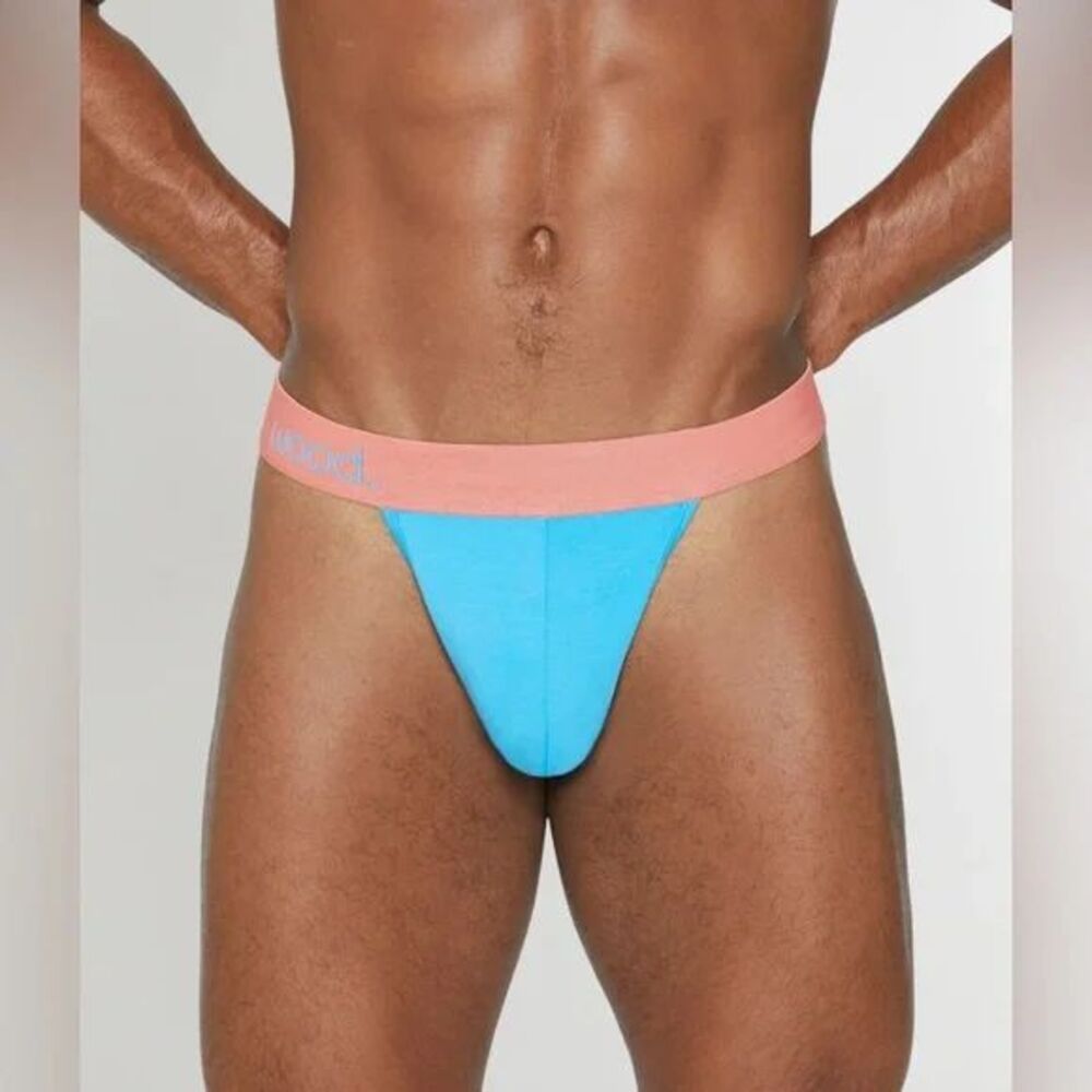 Mens 'Wood' Soft, Low-Rise Thongs in 3 Color Choices - Small, NWT